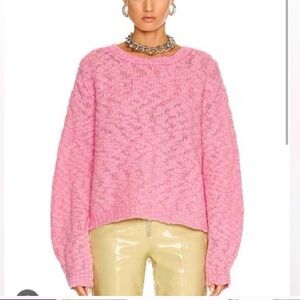 Helmut Lang Pink knit sweater size small